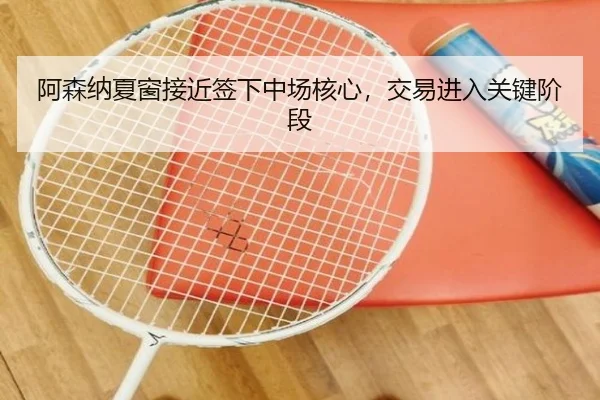 阿森纳夏窗接近签下中场核心，交易进入关键阶段
